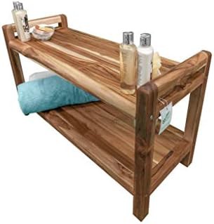 Loveable teak shower seat with care bundle — photo 3