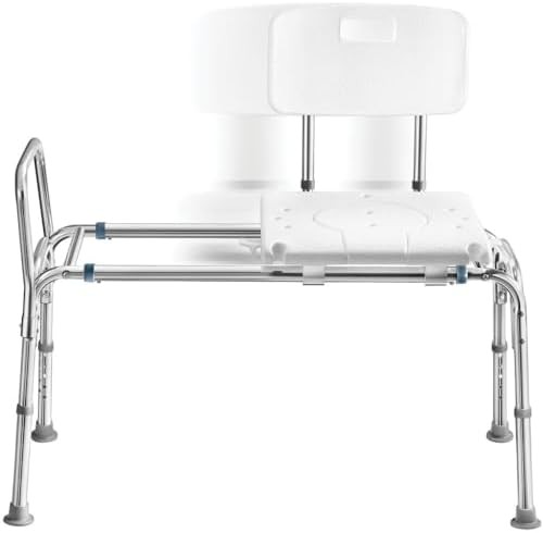 Sliding Tub Transfer Bench with Adjustable Height