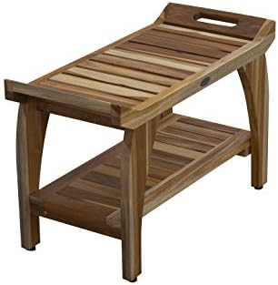 Twenty four inch teak stool bundle — photo 4