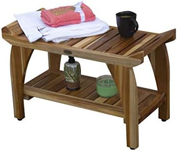 Twenty four inch teak stool bundle — photo 5