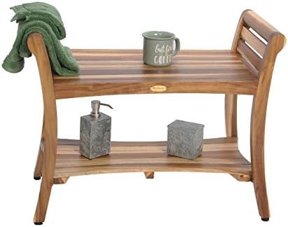 Thirty inch teak bench with care pack — photo 5