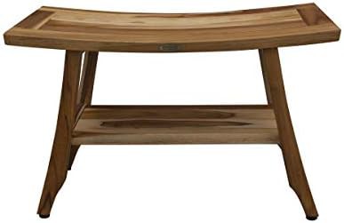 Twenty eight inch teak bench with sprays — photo 5