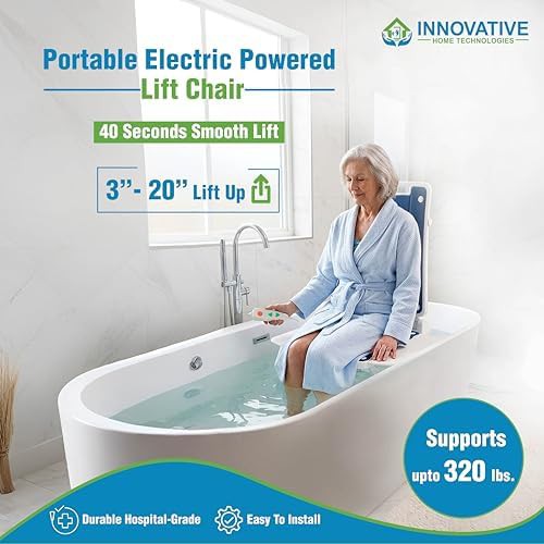 AquaLift electric bathtub riser chair — photo 2