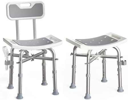 Heavy duty aluminum chair for seniors