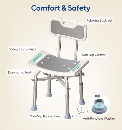Heavy duty aluminum chair for seniors — photo 4