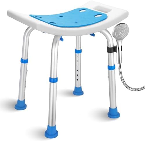 Blue heavy duty chair with round mats