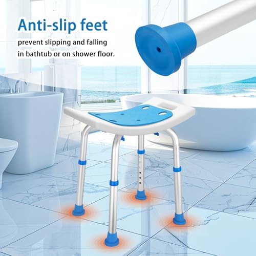 Blue heavy duty chair with round mats — photo 3