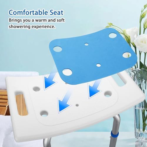 Blue heavy duty chair with round mats — photo 4