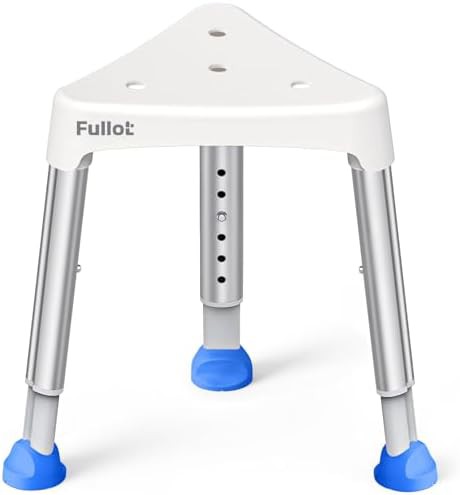 Triangular Space Saving Shower Stool