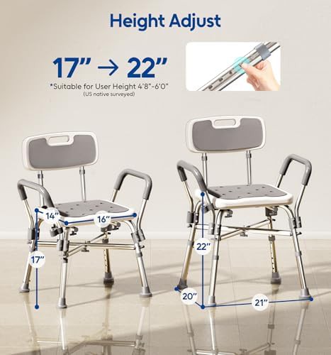 Padded FSA HSA eligible bath chair — photo 4