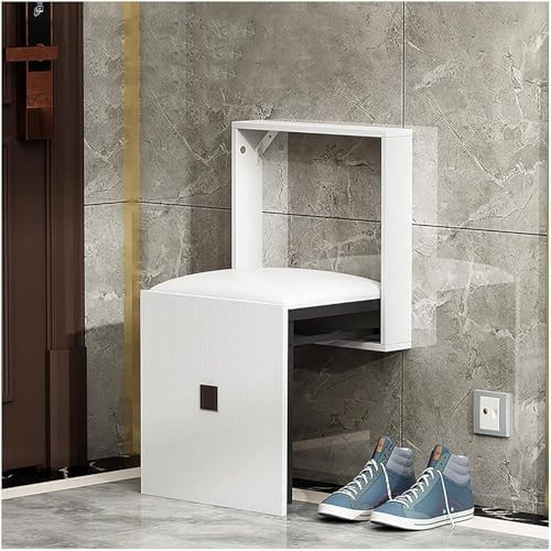 Padded PU leather folding shower seat