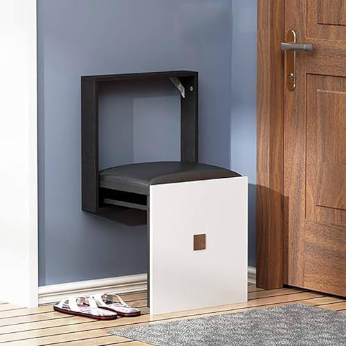 High end wooden folding bathroom stool