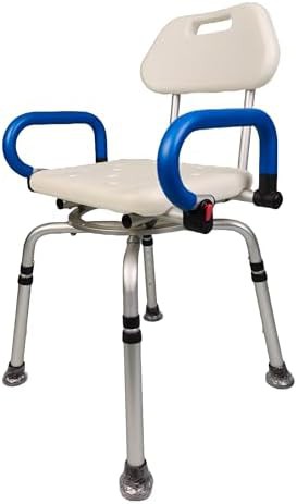Waterproof aluminum chair with rotating seat — photo 3