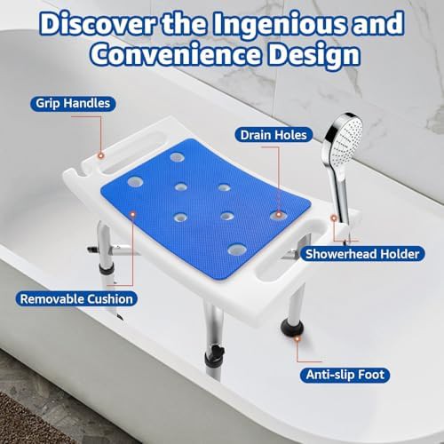 Padded senior bath seat for bathtubs — photo 5