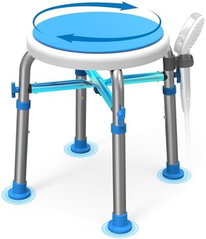 Reinforced swivel chair for bathtubs