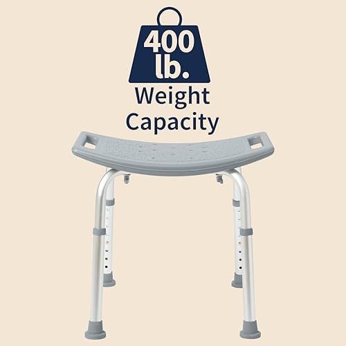 Non slip bath chair with backrest — photo 3