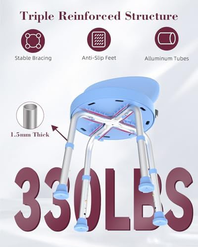 Rotating bathtub seat for seniors — photo 5