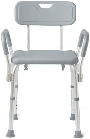 Shower bench with removable backrest