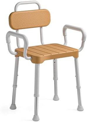 Shower chair with 350 lb capacity