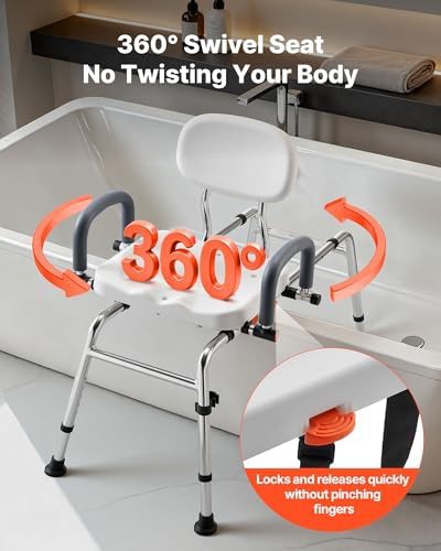 Sliding Transfer Bench with Adjustable Width — photo 3