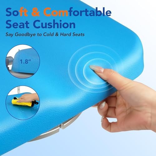 Swivel Shower Chair with Padded Arms — photo 3