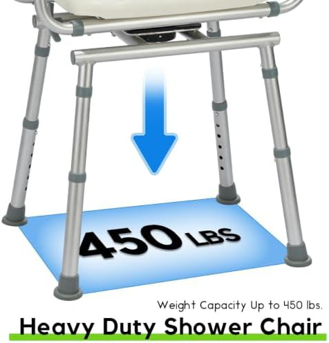 Heavy duty swivel chair with arms — photo 4