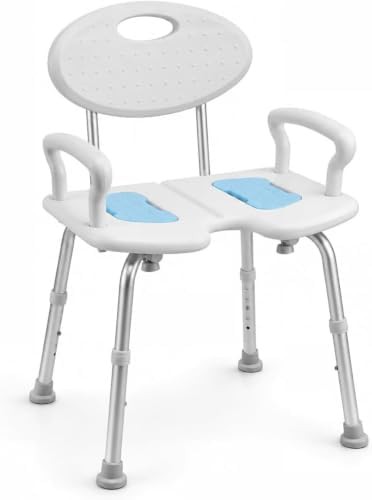 Wide seat heavy duty bath bench